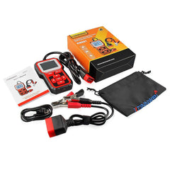 KONNWEI KW681, 2в1 тестер за акумулатори (6V/12V) и OBD2 любителски уред за автодиагностика, TFT дисплей
