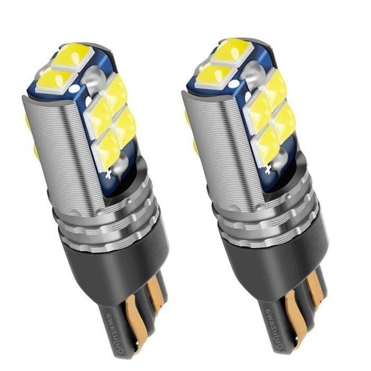 Диодни крушки за габарит или интериор на автомобил T10 (W5W) - 12/24V, 2 бр.