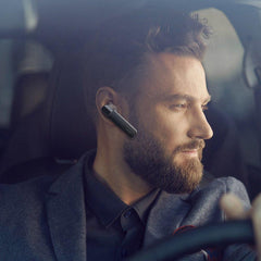 Единична безжична Bluetooth 5.0 слушалка за кола - черна