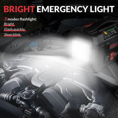 Jump Starter с въздушен компресор за измиване под налягане Lokithor AW401, 2500Amp