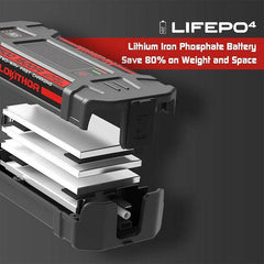 Стартов бустер Lokithor J1500 със защитна батерия, 1500Amp