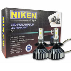 Комплект 2 бр. LED диодни крушки H7 ПРО