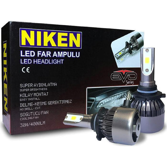 Комплект 2 бр. диодни крушки H4 Ево 30W