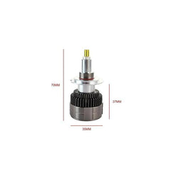 Комплект 3D 360° CSP LED диодни крушки за колата - H1 Х7 12V 100W 20000lm