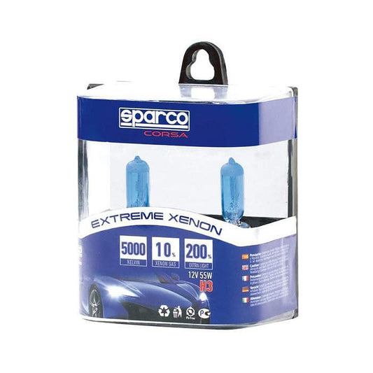Комплект крушки за фар SPARCO - H3 12V 55W +200%