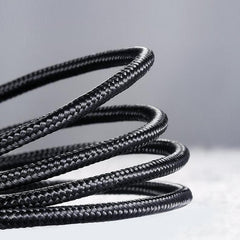 micro USB кабел за зареждане на телефон - 2 метра, сив
