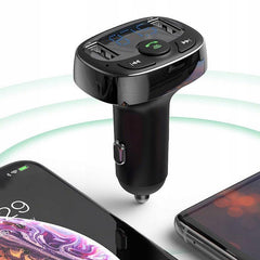 MP3 зарядно за кола с Bluetooth FM предавател