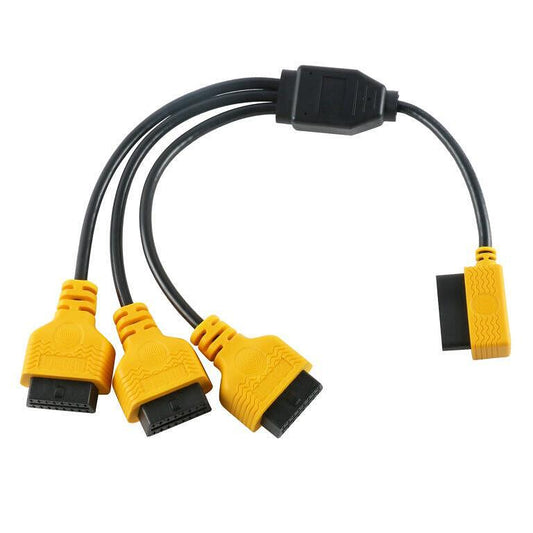 OBD2 кабелен сплитер, 1 към 3, 50 см, 16 пин към три броя 16 пин - AUTOOL