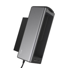 Органайзер за кола с поставка за чаша с двойно USB захранване
