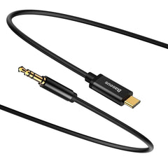 Преходен кабел за таблет, телефон и компютър - AUX 3.5 мм към USB Type C