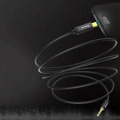 Преходен кабел за таблет, телефон и компютър - AUX 3.5 мм към USB Type C