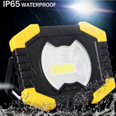 Соларна диодна LED лампа - 100W, преносима