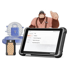 ThinkTool 191 - професионален уред за автодиагностика, 35 сервизни функции, специални функции, меню на български (професионалната версия на Thinkscan 689BT)