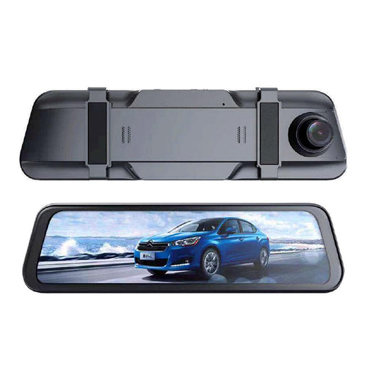 Видеорегистратор за кола DVR911 в огледало + Full HD G-сензор с камера за заден ход