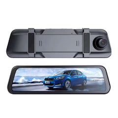Видеорегистратор за кола DVR911 в огледало + Full HD G-сензор с камера за заден ход
