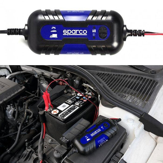 Зарядно за акумулатор Sparco с компактен размер - 1.2А