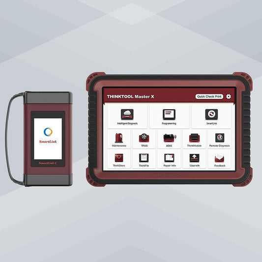 ThinkTool Master X (HD) - професионален уред за диагностика на български език