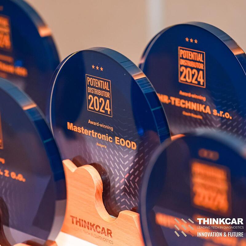 ComAuto с престижната награда "Potential Distributor" от ThinkCar за дистрибутор на професионална автодиагностика