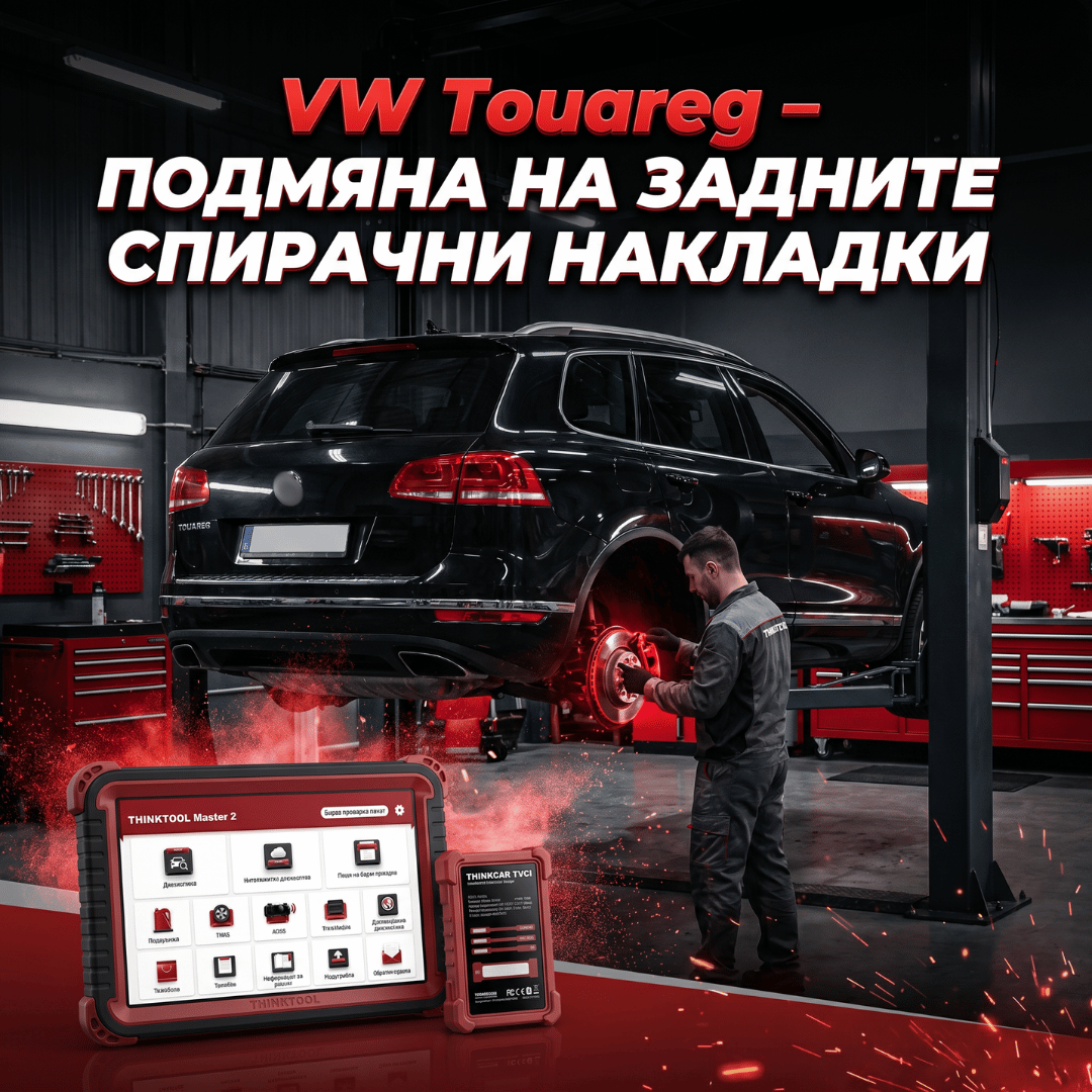 Специална функция | VW Touareg – Подмяна на задните спирачни накладки
