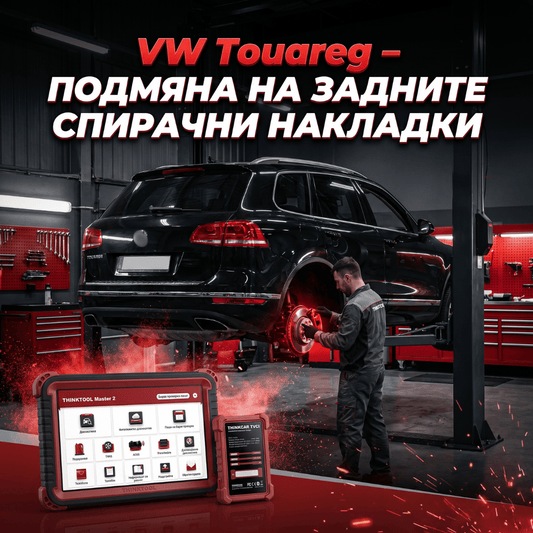 Специална функция | VW Touareg – Подмяна на задните спирачни накладки