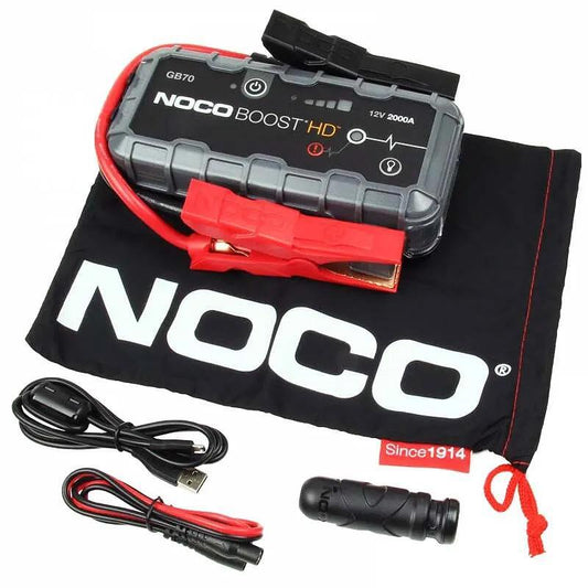 2000A ултрабезопасен литиев стартер NOCO Boost GB70 - Start Dead Bateries.™