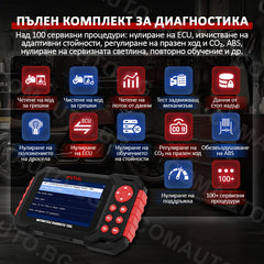 FXTUL M7 - OBD2 диагностичен уред за мотоциклети от 70+ марки