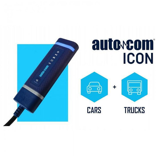 Autocom ICON CARS & TRUCKS - 2в1 лицензиран софтуер за автодиагностика на коли и камиони
