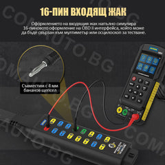 OBD2 детектор на протокол - Breakout Box - AUTOOL MMT580