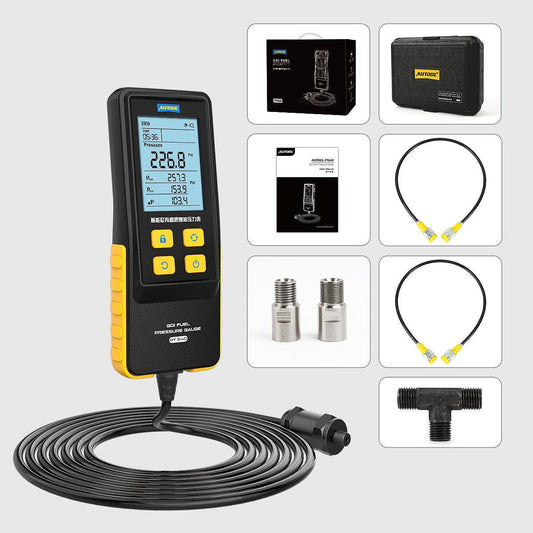 AUTOOL PT640 GDI - цифров манометър за измерване на горивната система