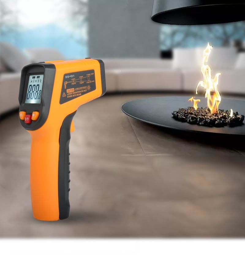 Безконтактен лазерен термометър -50 до +300C