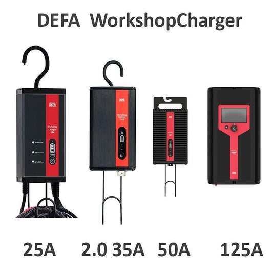DEFA WorkshopCharger зарядни устройства за батерии и захранване