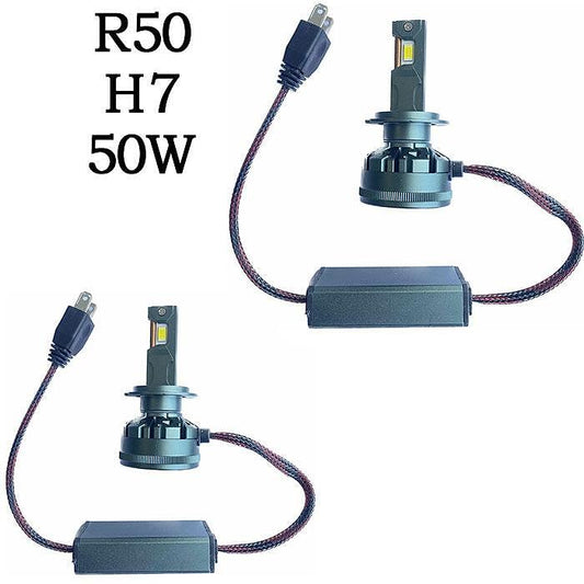 Диодни крушки - R50 H7 100W 13600LM