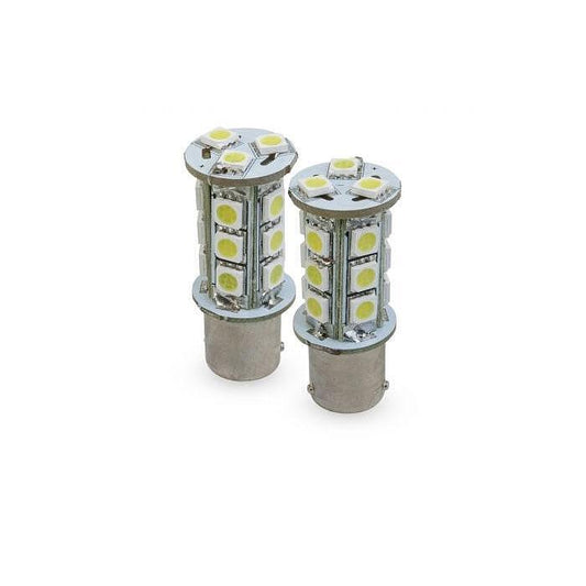 Диодни крушки за автомобил с две светлини P21 (BAY15D) - 12V, 2 бр.