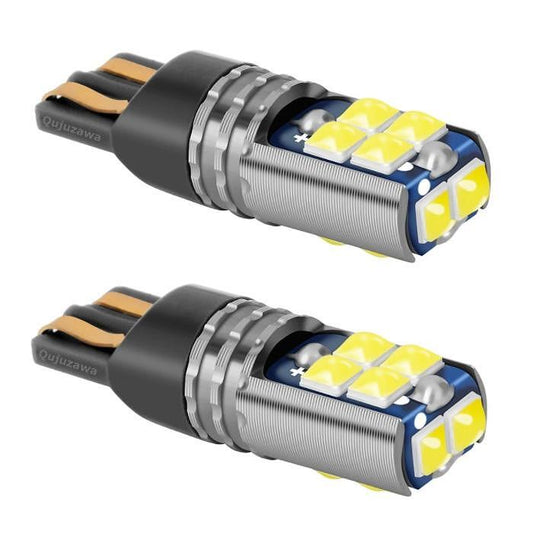 Диодни крушки за габарит или интериор на автомобил T10 (W5W) - 12/24V, 2 бр.