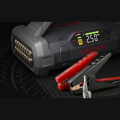 Джъмп стартер Lokithor JA301 с LED фенер, USB зарядно и компресор - 2000А
