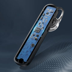 Единична безжична Bluetooth 5.0 слушалка за кола - черна