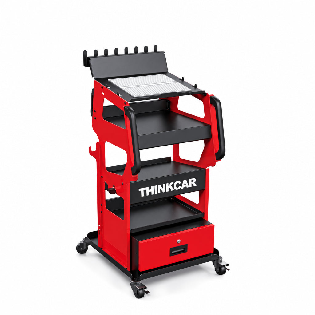 THINKCAR TPC101 Количка за диагностична техника, професионална количка с шкаф и чекмедже за инструменти
