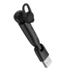 Hands free Bluetooth слушалка с USB магнитна база за зареждане