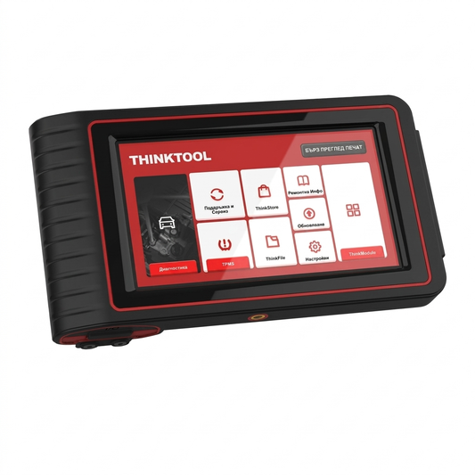 THINKTOOL 7", Проф. уред за автодиагностика за леки автомобили, меню на БГ, 28 функции, 2 год. ъпдейти