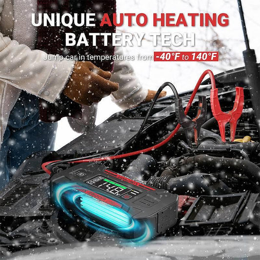 100W стартов бустер с до -40°F Start Tech, 2500Amp - Lokithor J401X Jump Starter
