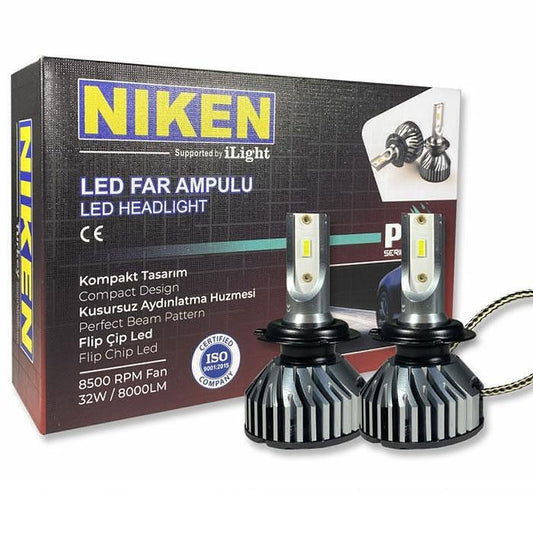 Комплект 2 бр. LED диодни крушки H7 ПРО
