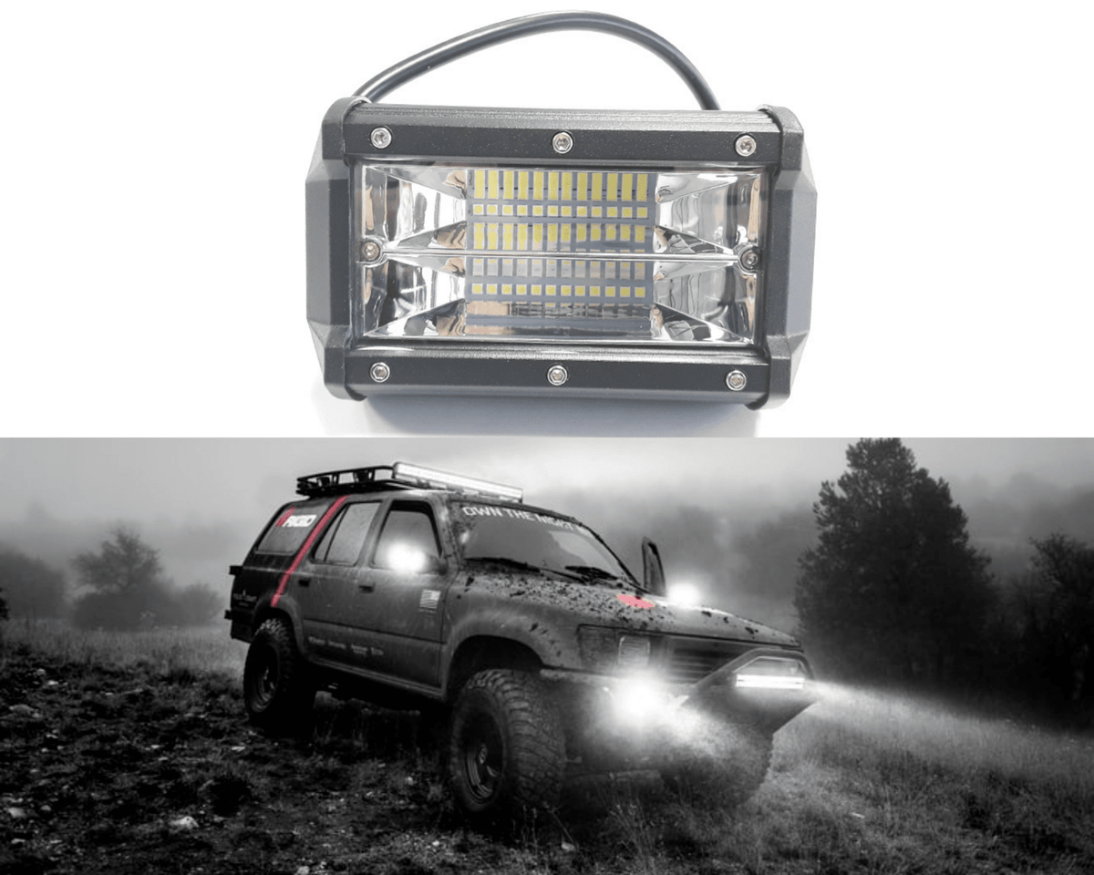 LED бар 13 см - 72W