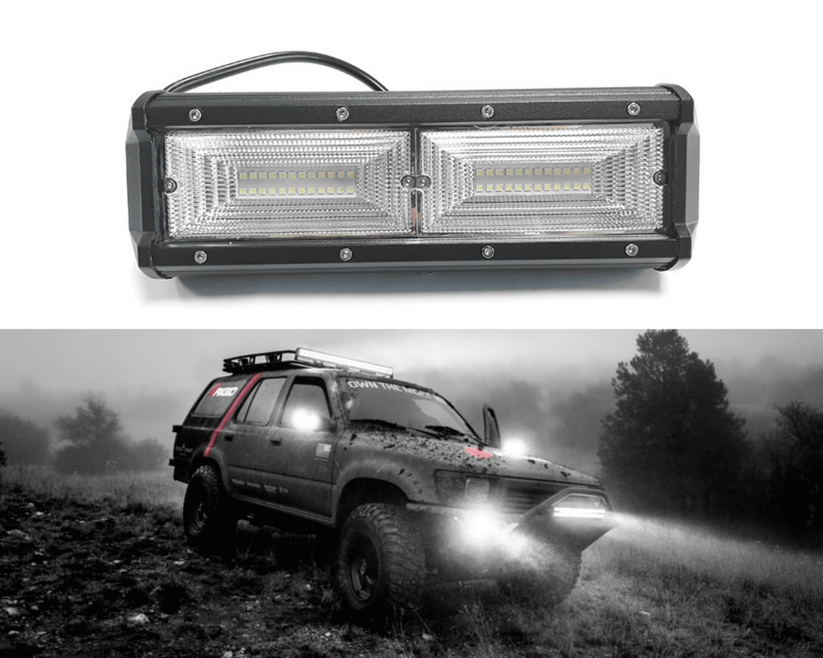 LED бар 23 см - 144W