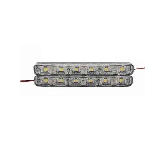 LED дневни светлини - 16 см прави
