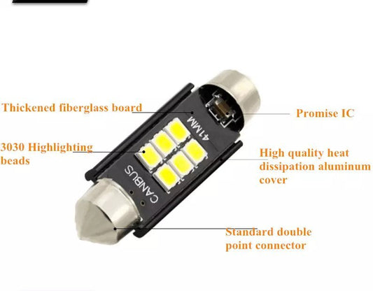 LED крушки 3030 - 41mm
