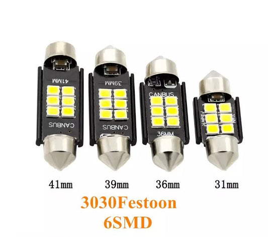 LED крушки 3030 - 39mm