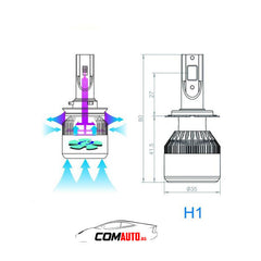LED крушки - C6 - H1