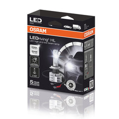 LED крушки H7 - OSRAM радиаторно охлаждане