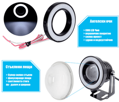 LED лупи дневни светлини - Ф7.5см