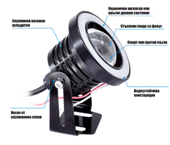 LED лупи дневни светлини - Ф6.5sm